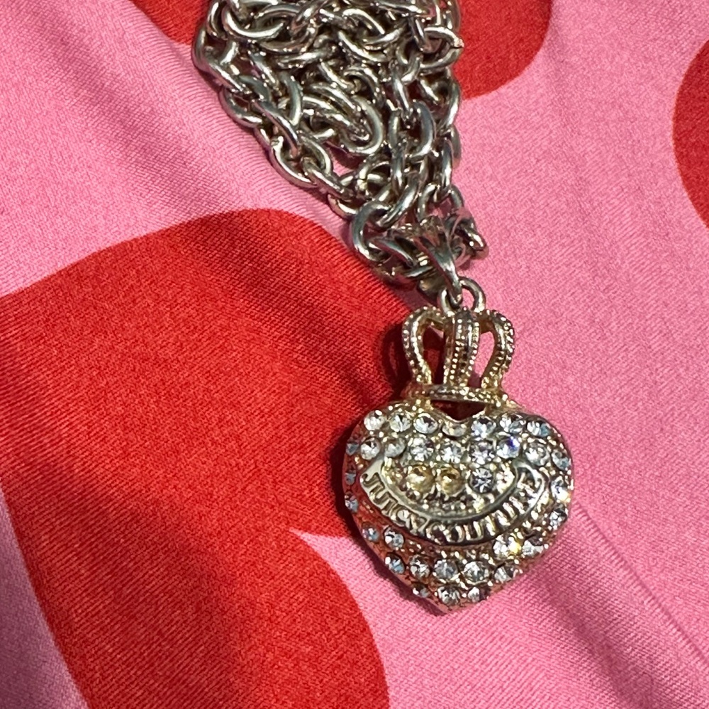 Juicy Couture Heart Pendant Necklace